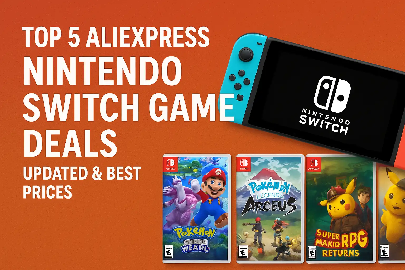 You are currently viewing Best AliExpress Nintendo Switch Game Deals 2025 — Save Big Today!